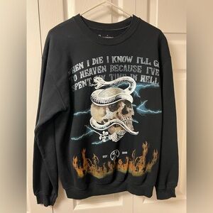 Civil Regime Skull & Snake Sweatshirt